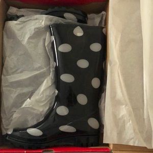 Polka Dot Rain Boots